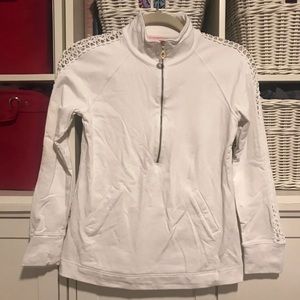 Lilly Pulitzer XS White Popover